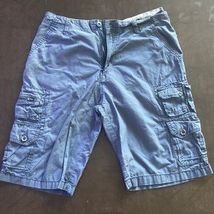 Plugg Blue Cargo shorts